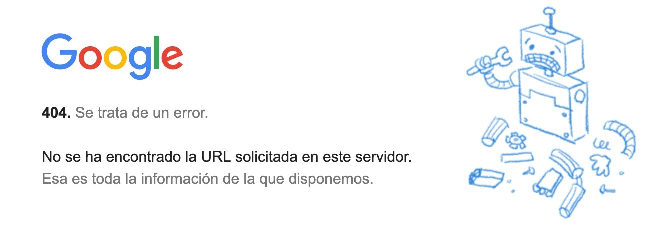 Error 404 No Se Ha Encontrado 1