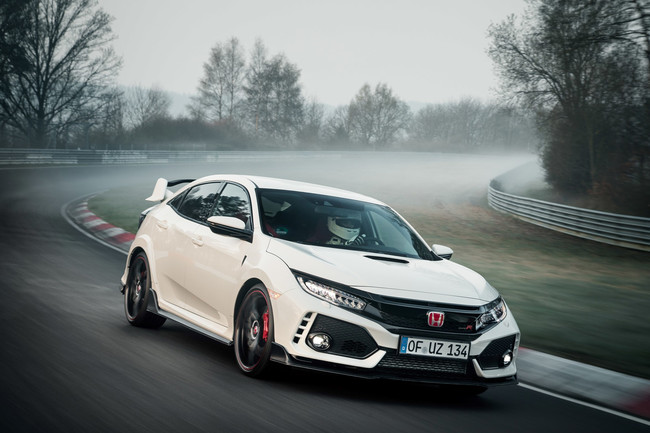 Honda Civic Type R 2017 récord Nürburgring