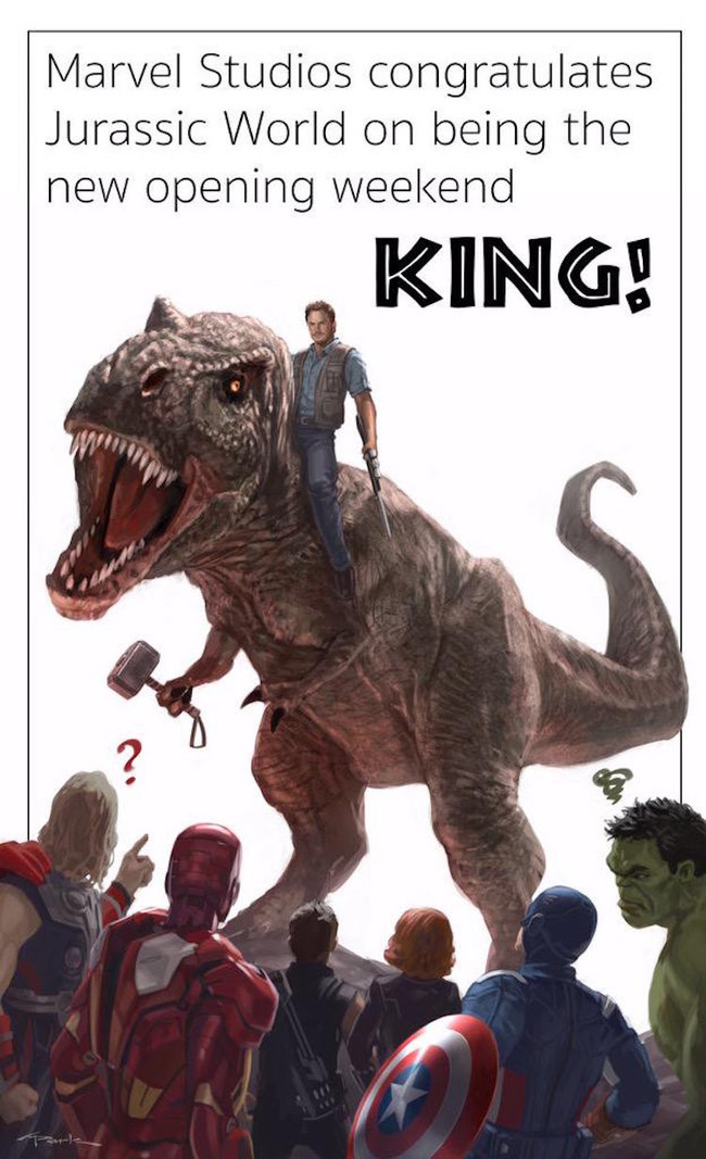 Felicitación Jurasic World