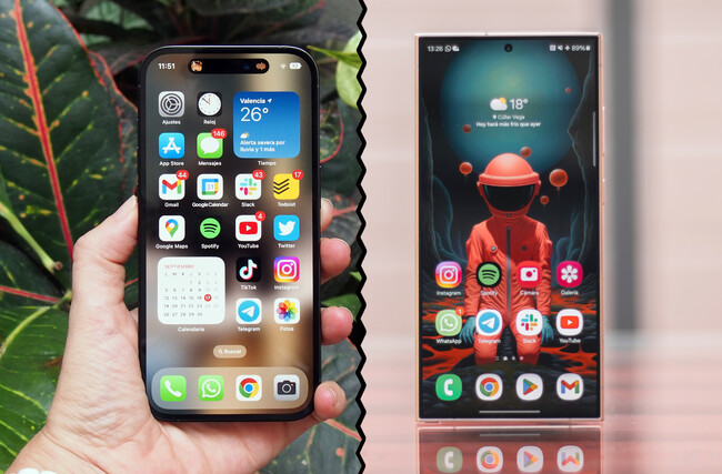 Android Iphone