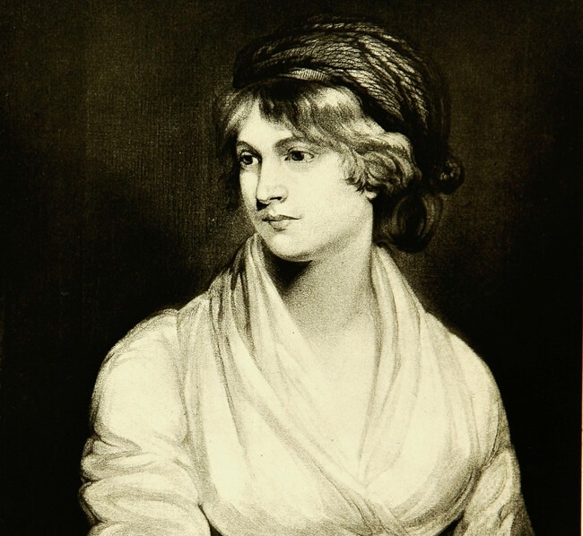 Mary Wollstonecraft After A Painting By John Opie