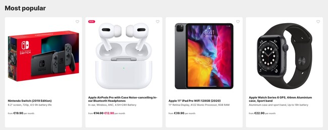 Hardware por suscripción: así es la empresa que permite alquilar