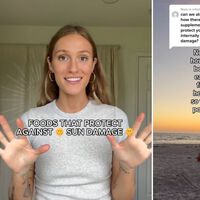 Los últimos virales de TikTok mienten: ninguno de estos "superalimentos" te puede proteger del sol 