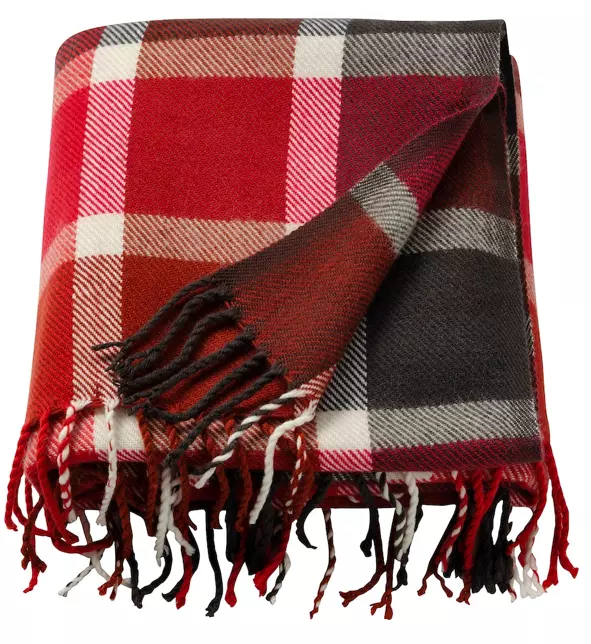 Manta, rojo/gris VINTERFINT