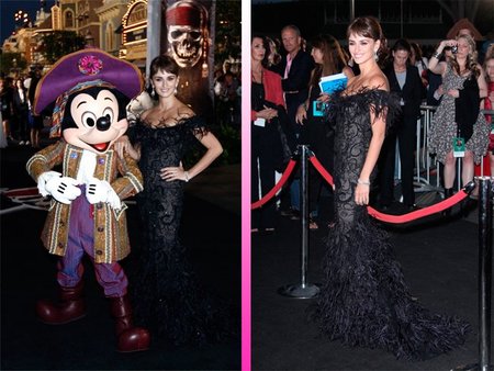 Penélope Cruz, una pirata de lo más glamourosa, y sus amiguitos se van de estreno