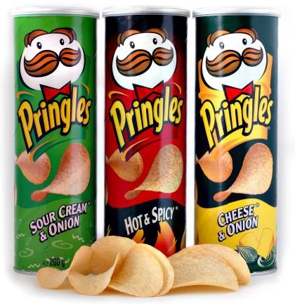 Las Pringles no son patatas fritas