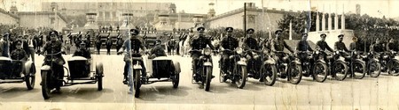 Guardia Urbana de Barcelona con Harley-Davidson JD 1928