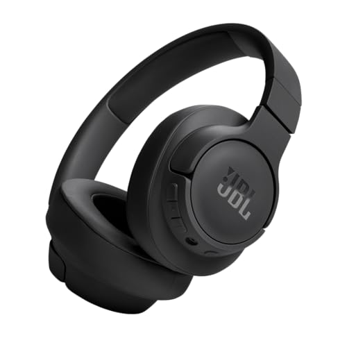 JBL Tune 720BT Audífonos Inalámbricos Bluetooth, Drivers de 40mm, Reproducción 76 Horas, Asistente de Voz - Negro