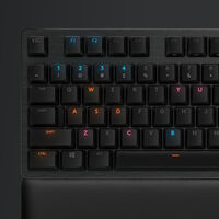 Este es el teclado que uso para trabajar y jugar: lo elegí por sus teclas, pero eso no es lo mejor que tiene 