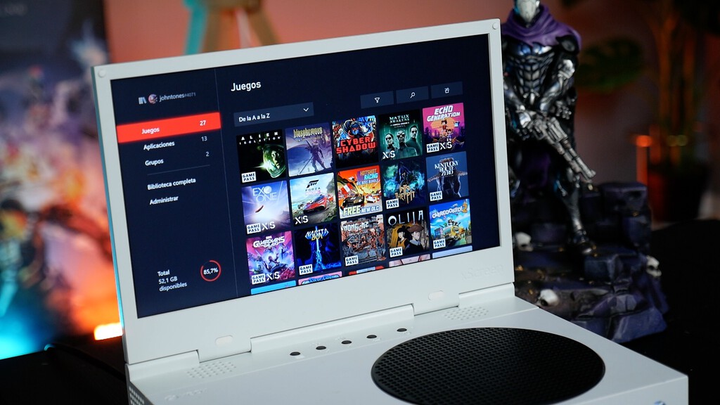 xScreen para Xbox Series S, análisis review con características