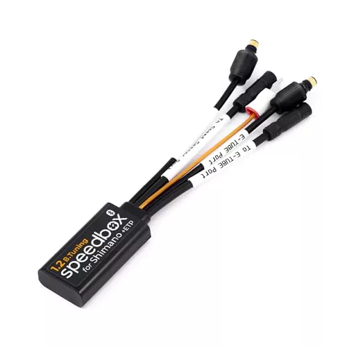 SPEEDBOX 1.2 B.Tuning (Bluetooth) Compatible con Shimano/Chip de Tuning para Bicicletas eléctricas con Motores E8000, E7000, E6100, E5000 / + E-Tube Port para Di2 + Sistema Satélite App