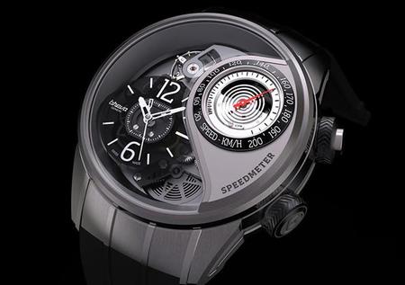 Reloj Breva Genie 03 con velocímetro en tiempo real