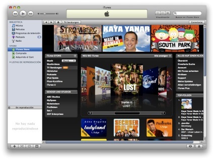 Alemania ya goza de "TV Sendungen" en la iTunes Store Deutschland