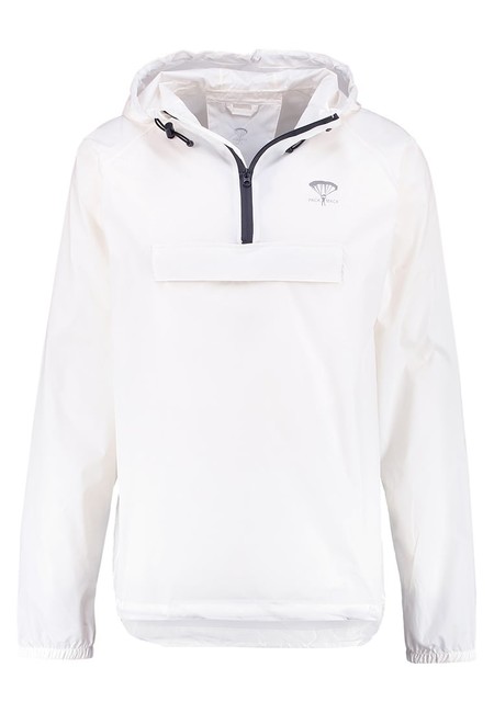60% de descuento en el chubasquero en color blanco de Packmack 200 Pop Over: ahora cuesta 29,95 euros en Zalando