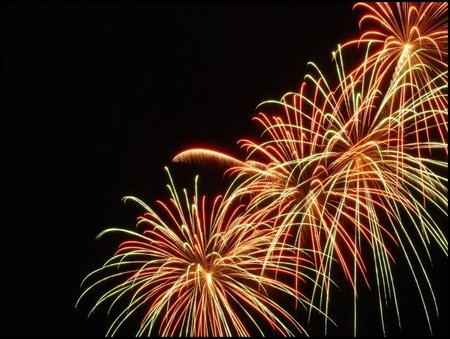 El humo de los fuegos artificiales es perjudicial para la salud