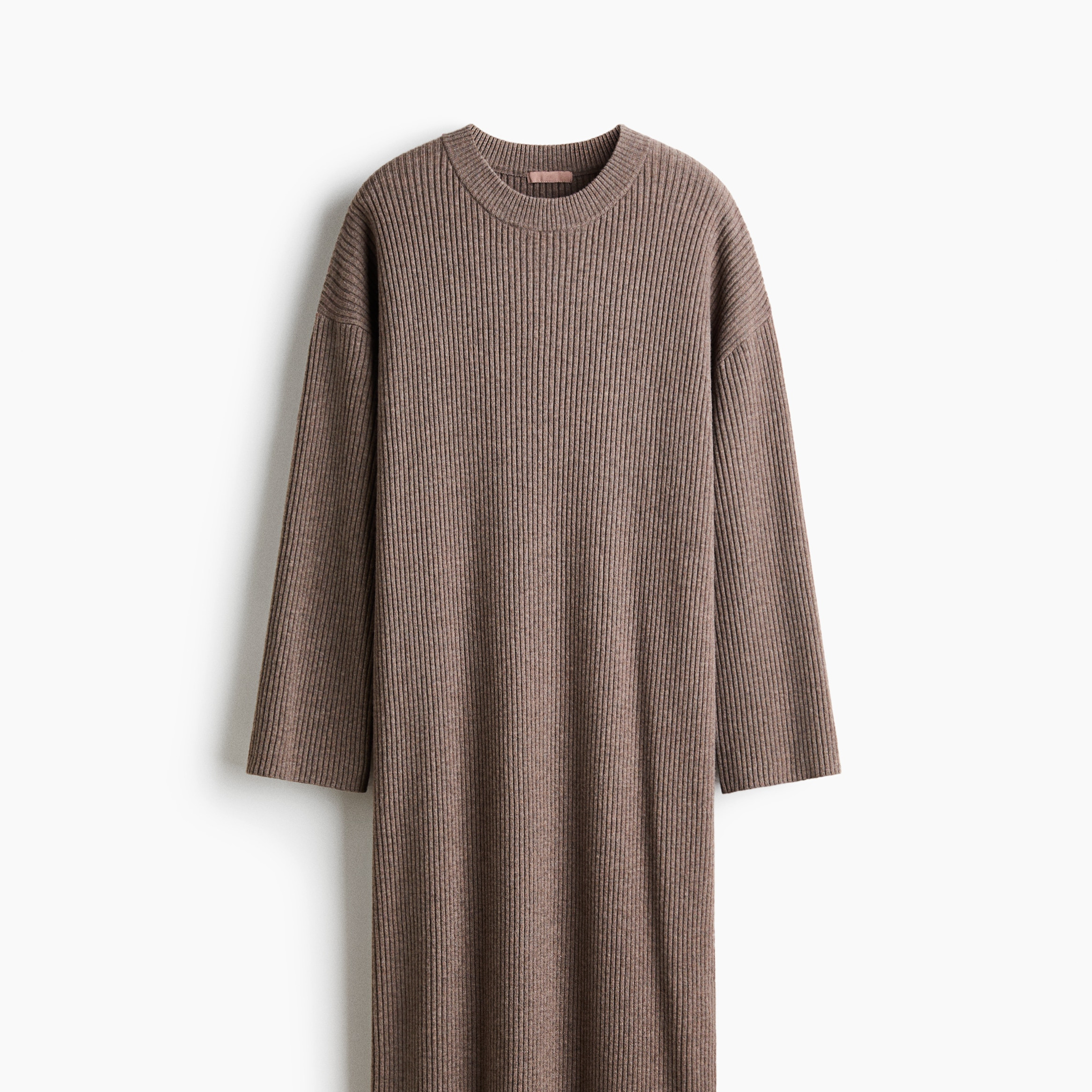 Vestido en punto de canalé