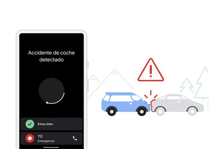 accidente de coche detectado