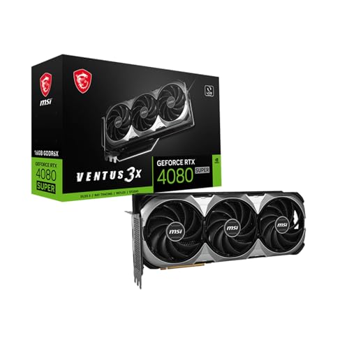 MSI GeForce RTX 4080 SUPER VENTUS 3X OC 16GB GDDR6X DLSS3
