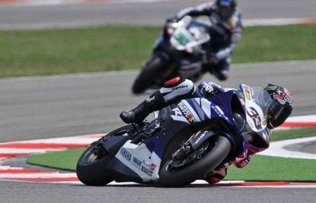 Marco Melandri en acción