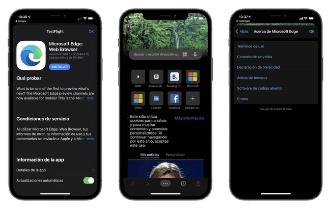 Edge Beta