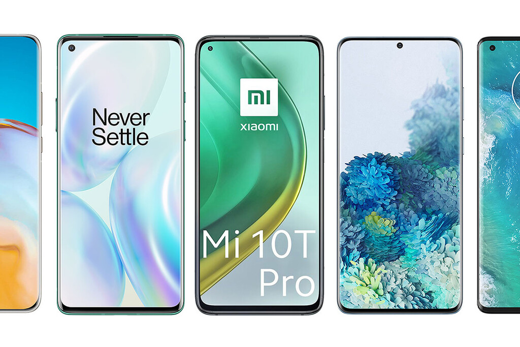 Xiaomi Mi 10T Pro, comparativa: así queda contra OnePlus 8 Pro, Galaxy S20+, Realme X50 Pro, Huawei P40 Pro y resto de gama alta