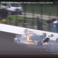 El accidente a 372 km/h del que Sebastien Bourdais salió vivo