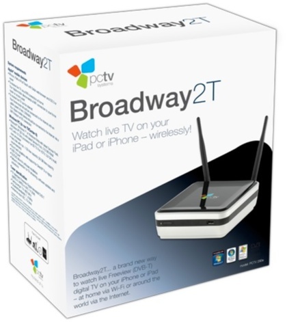 PCTV Broadway 2T, sintonizador de televisión que te permite enviar la señal a través de tu red local