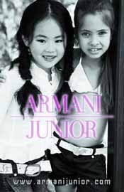 Polémica campaña de Armani Junior