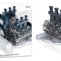 Este motor bóxer de Porsche a escala 1:4 busca amantes que lo monten, y lo puedes ver en vídeo