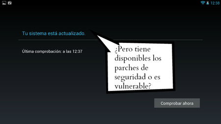Sin parchear la seguridad