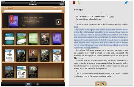 電子ブックリーダー