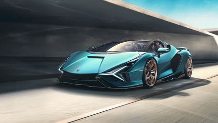 El Lamborghini Sián Roadster es un superauto híbrido de 819 hp, tan exótico que sólo hay 19 (y ya no queda ninguno)