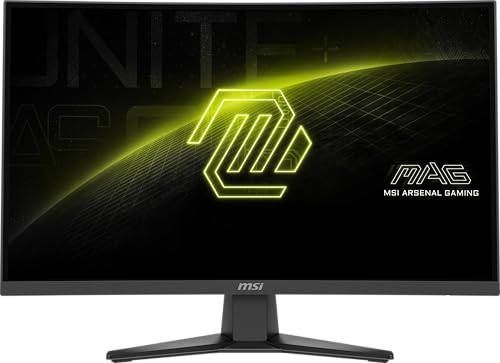 MSI mag 275CQF E18, 27 Pulgadas, WQHD,2560x1440, 1500R, Monitor Gaming, Rapid VA, 180Hz, 0.5ms, HDR Ready, Eye Care, HDMI 2.0b,DP 1.4a, Sin Marcos, Inclinación Ajustable, Soporte Vesa, Negro