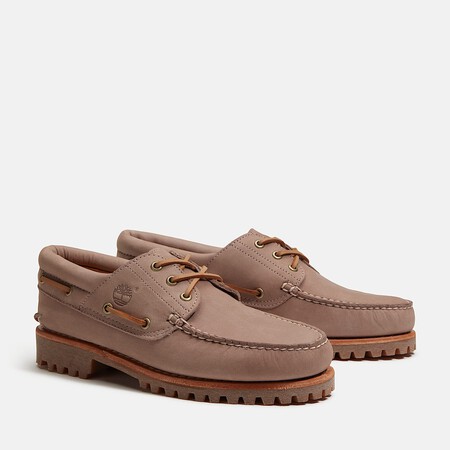 All Gender Timberland Lake House 3eye Lug Boat Shoe In Light Purple Tbl Purple Alt4