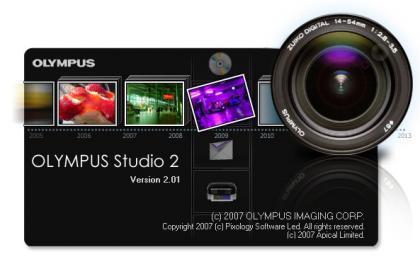 Olympus Studio 2.0, software para el tratamiento digital de las imágenes
