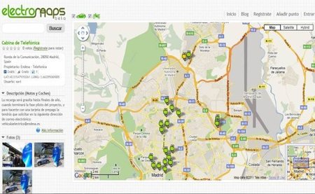 ElectroMaps: encuentra puntos de recarga en tu Android