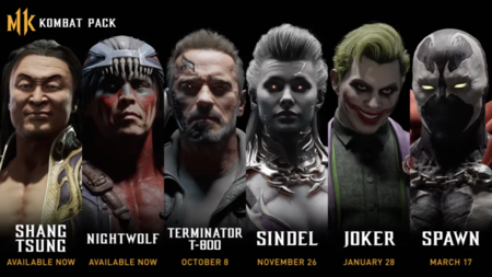 Terminator, Joker y más luchadores se unirán a la fiesta de los fatalities en Mortal Kombat 11