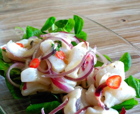 Ceviche de rodaballo. Receta fresca y fácil