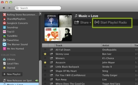 Spotify para OS X y Windows se actualizan con varias mejoras