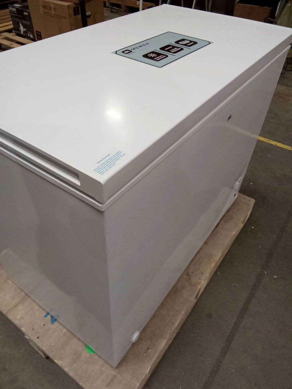 Congelador horizontal - ok. OFZ 181 E W, 293 l, 84.8 cm, Control REFM23995