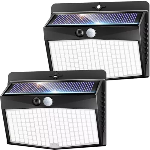 nipify Luz Solar Exterior, pack de 2