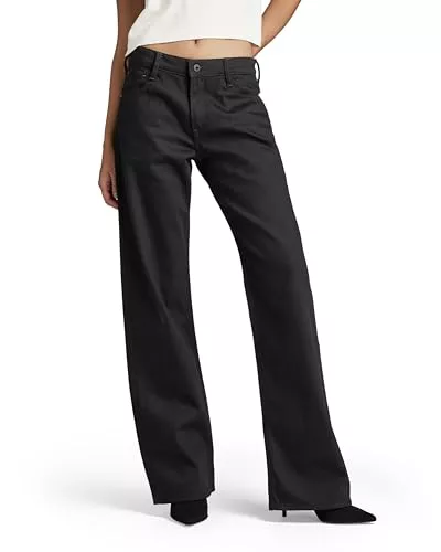 G-STAR Judee Low Waist Loose Jeans, Vaqueros Mujer, Negro