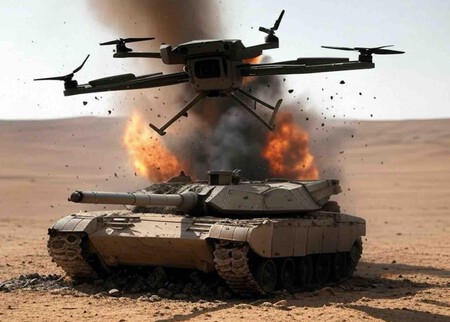 Dron Tanque