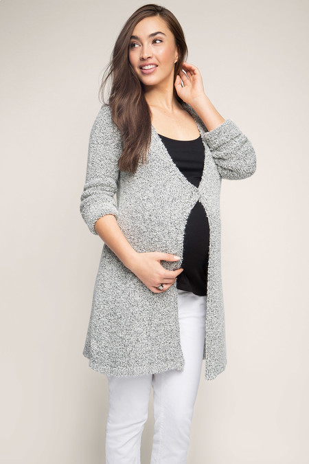 Cardigan Efecto Jaspeado Premama