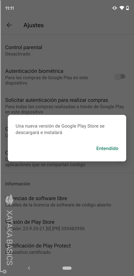 Descarga e instala la última versión de la Google Play Store