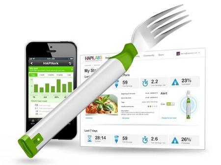 HAPIfork, el tenedor que te ayuda a comer sin prisas