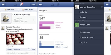 Facebook lanza Page Manager una aplicación para administrar páginas de empresas desde iOS