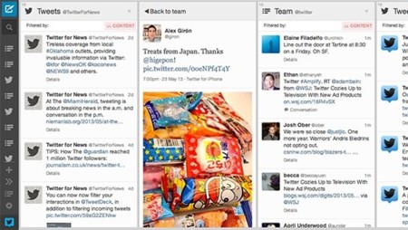 TweetDeck se lava la cara en sus versiones web