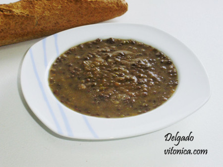 Lentejas con verduras, receta saludable