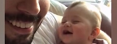 El vídeo viral más divertido de papás y bebés con el que morirás de ternura